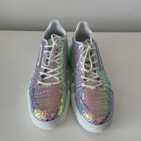 Giuseppe Zanotti Men's Crocodile Sneakers - Picture 1 of 4